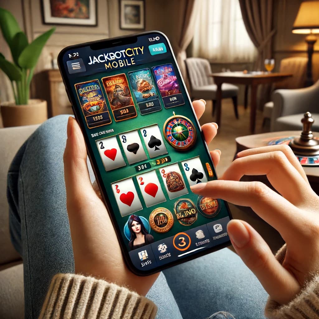 Juegos Móviles en el Casino en Línea JackpotCity