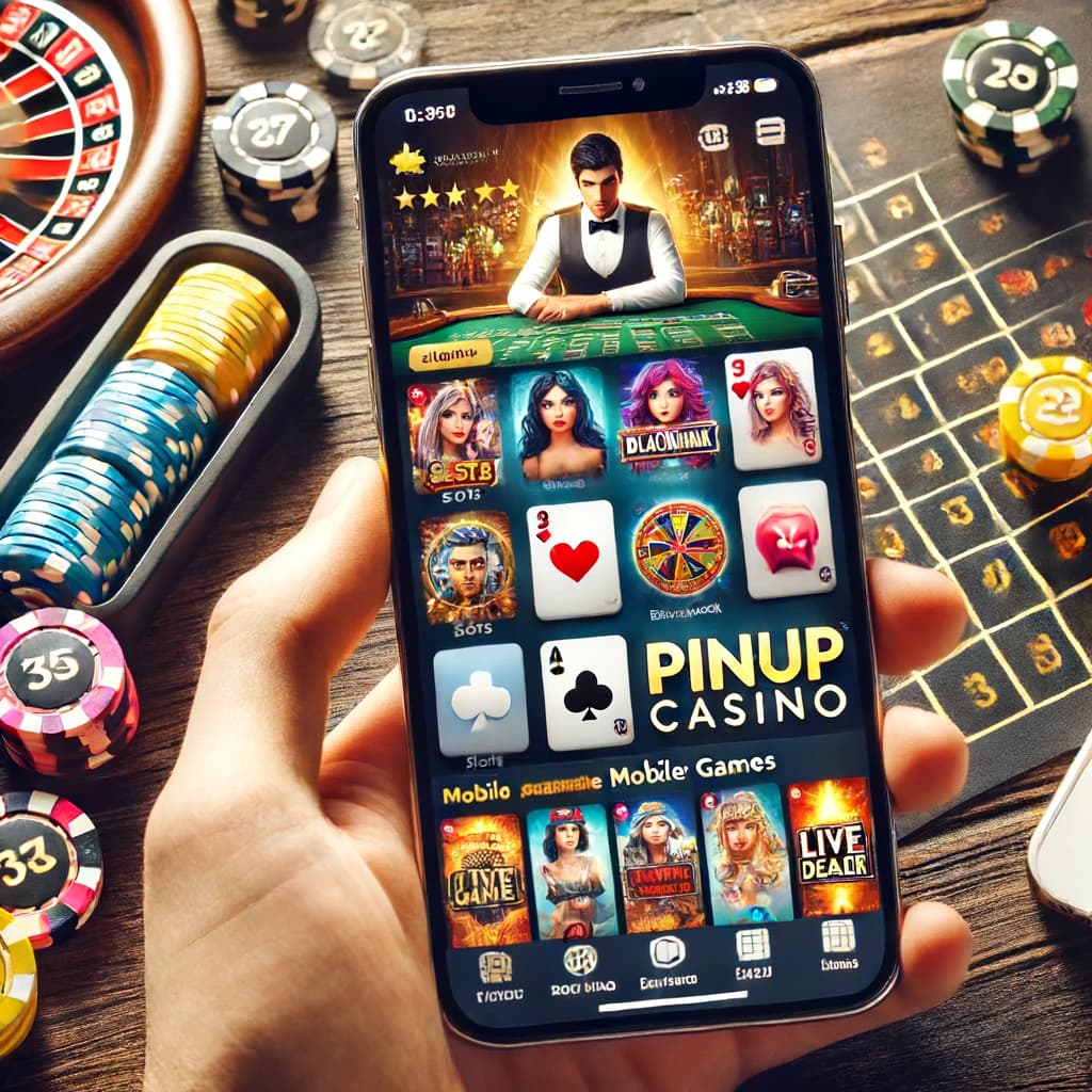 Juegos móviles en Pinup casino en línea